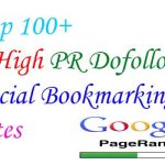 100 High DA Dofollow Social Bookmarking Sites List 2018