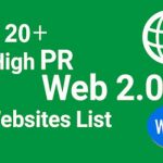 High DA Web 2.0 Sites