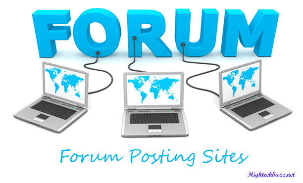 High DA Free Forum Posting Sites List