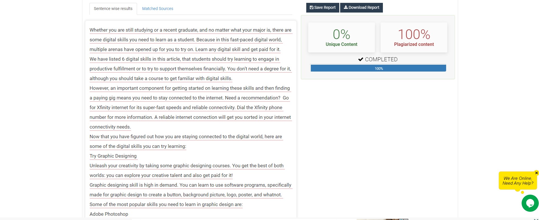 Plagiarism Detection with Check Plagiarism