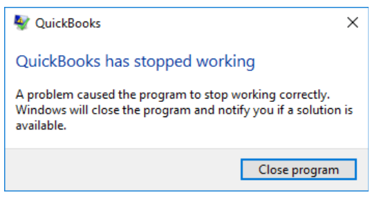 Quickbooks stopped working Quickbooks stopped working